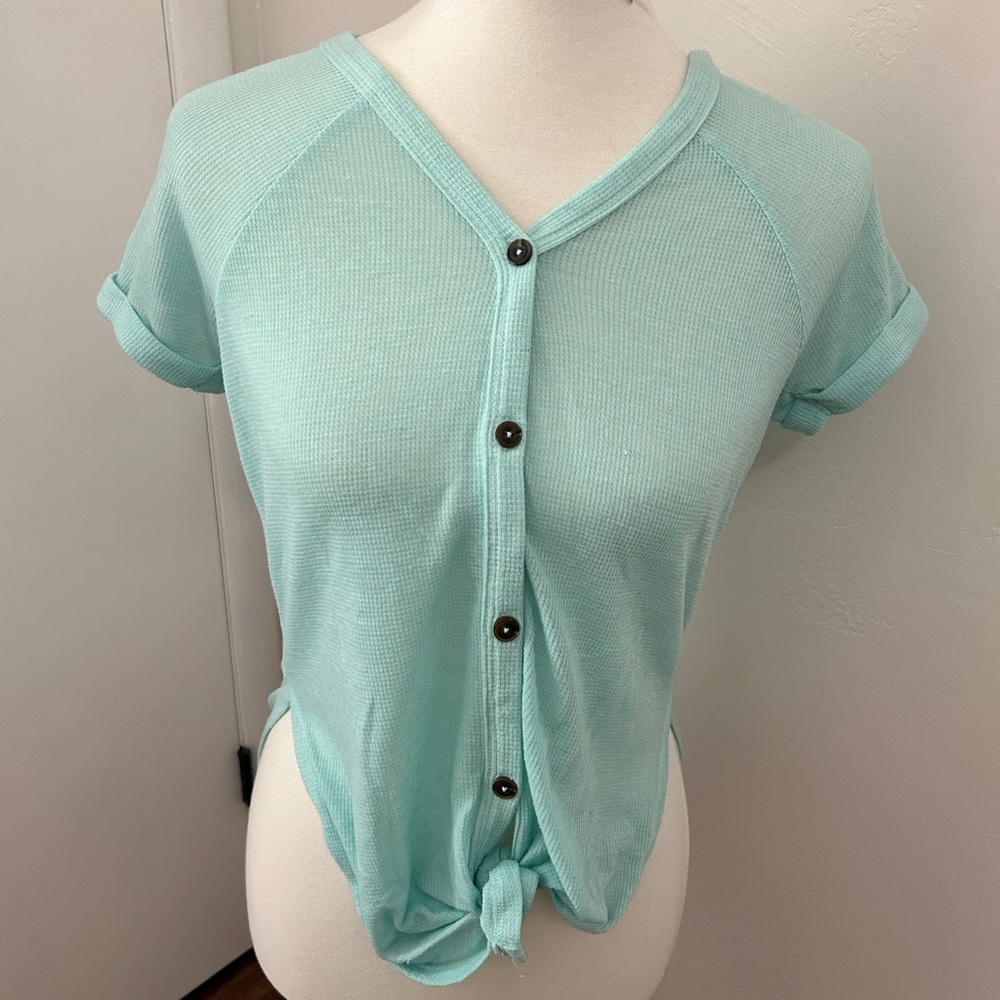 Tie Front Top